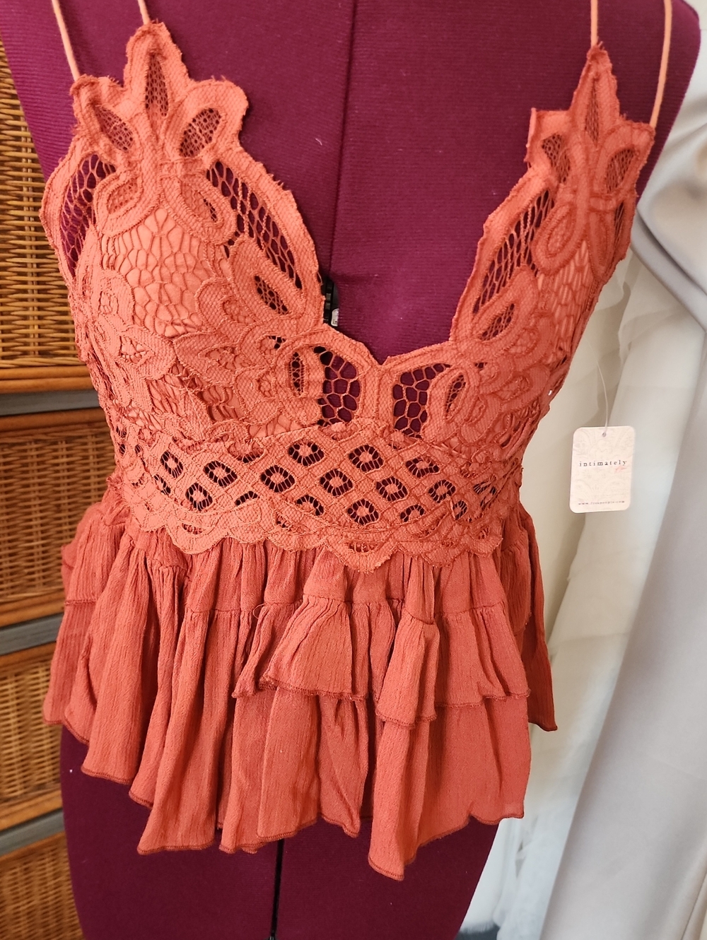 New Free People Adella top